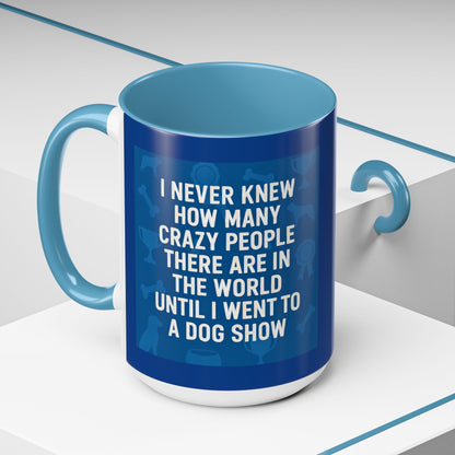 Never Knew 2-Tone Coffee Mug