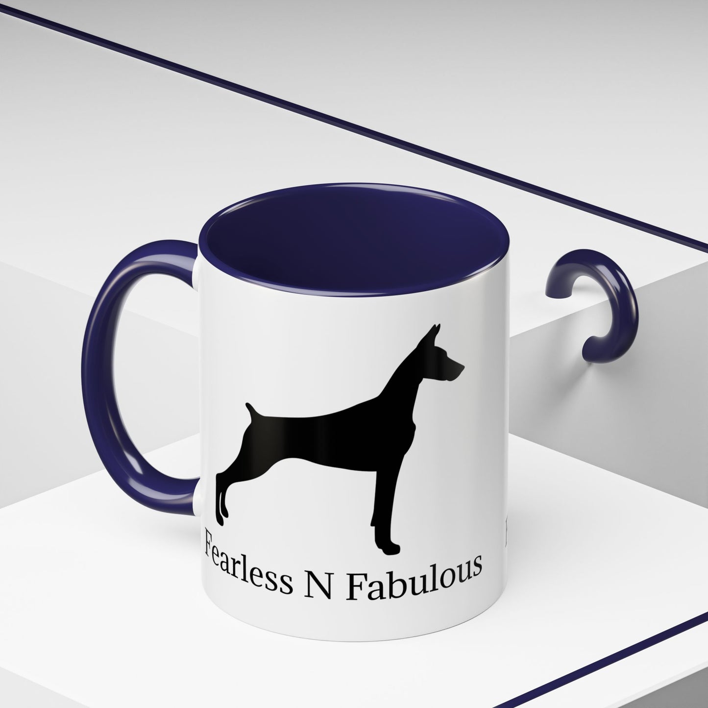 Fearless N Fabulous 2-Tone Coffee Mug