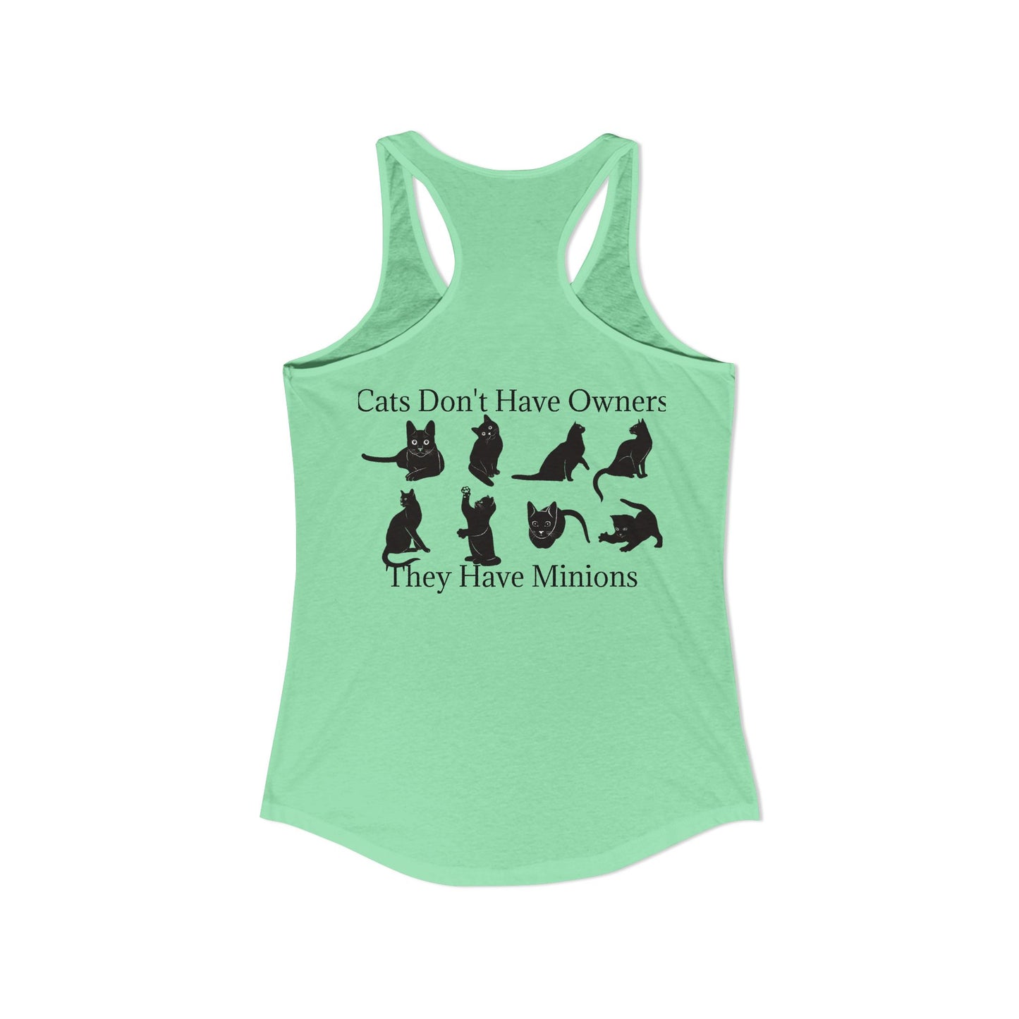 Cat Minions Women's Racerback Tank