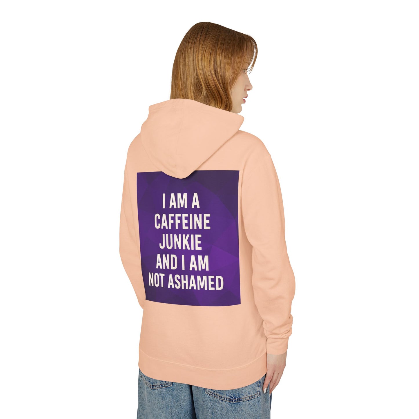 Caffeine Junkie Unisex Lightweight Hoodie