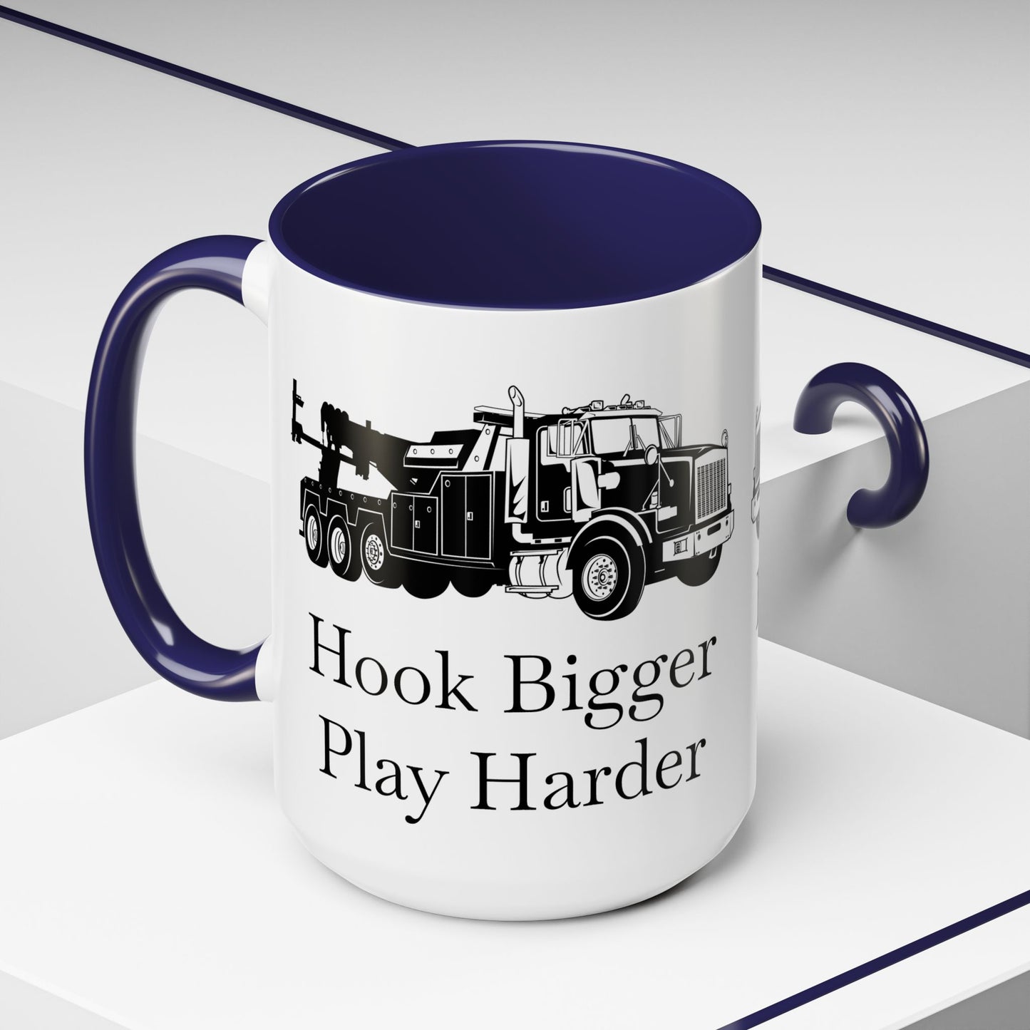Hook Bigger 2-Tone Coffee Mug