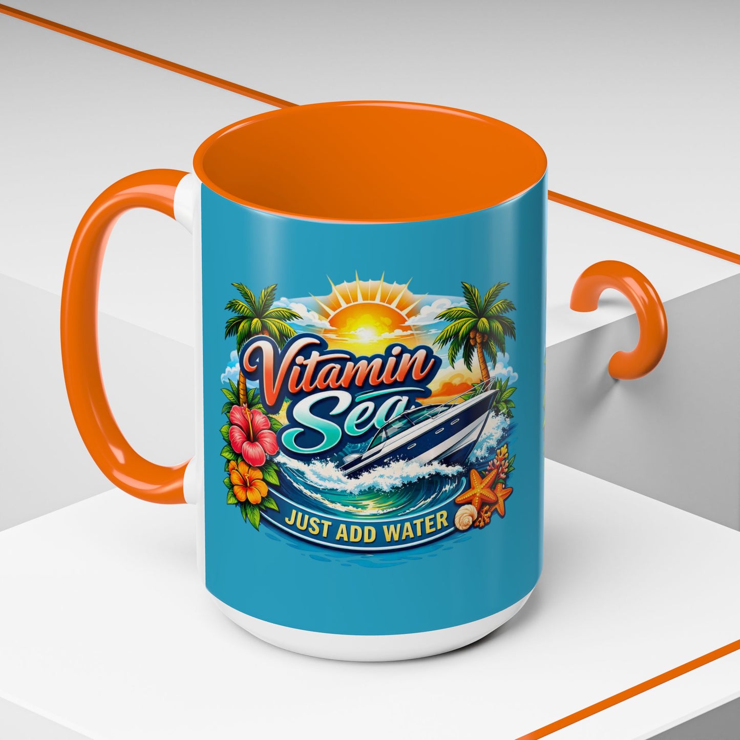 Vitamin Sea 2-Tone Coffee Mug