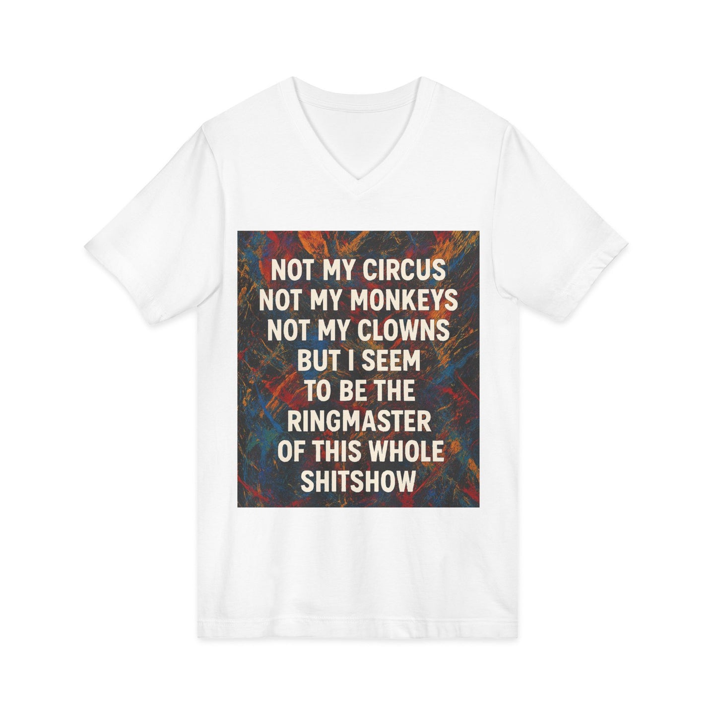 Ringmaster Unisex Short Sleeve V-Neck Tee