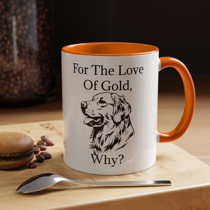 For The Love Of Gold 2-Tone Coffee Mug