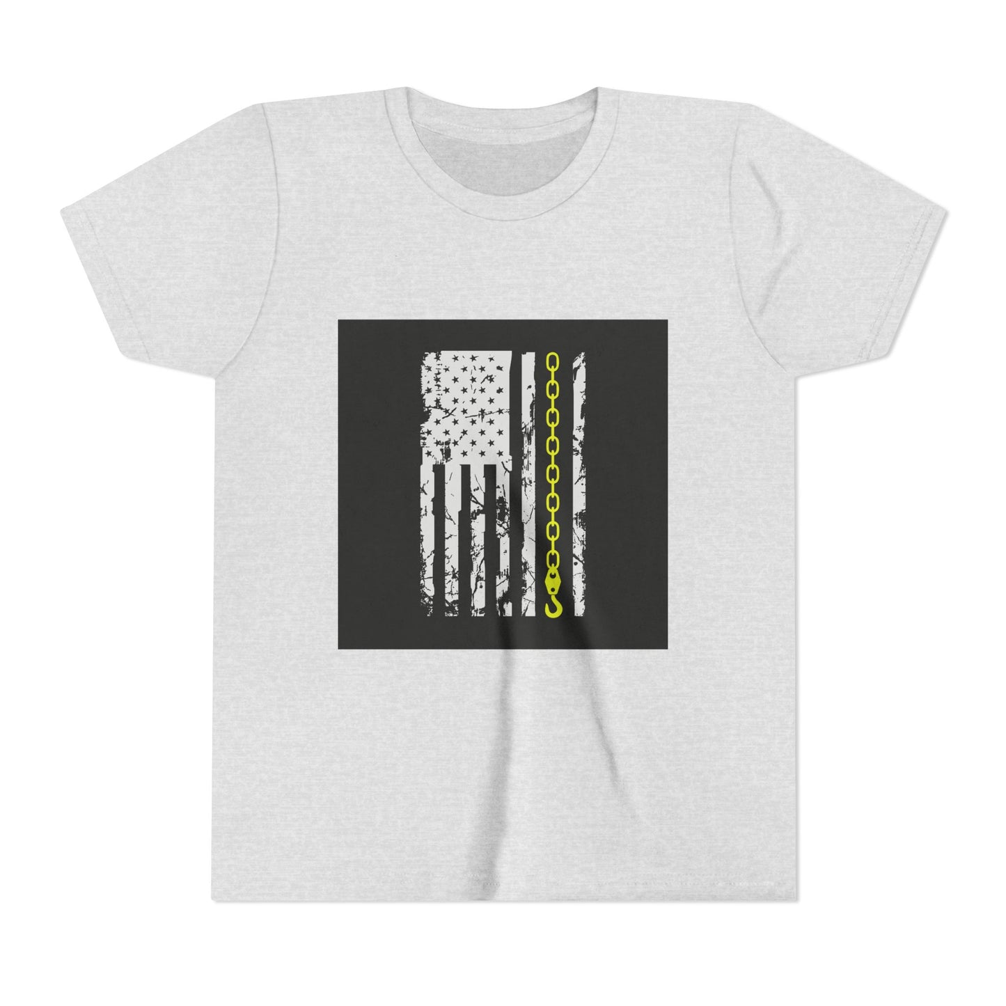 Thin Yellow Line Youth Unisex Short Sleeve Crewneck Tee