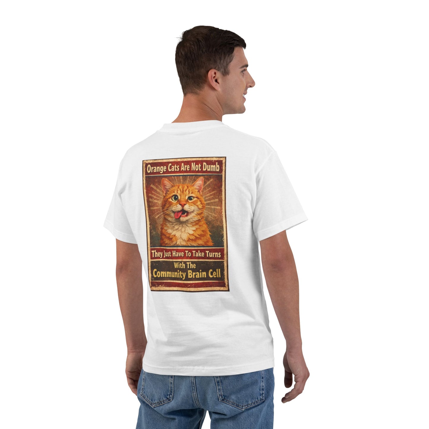Community Brain Cell Men's Short-Sleeve Crewneck Tee