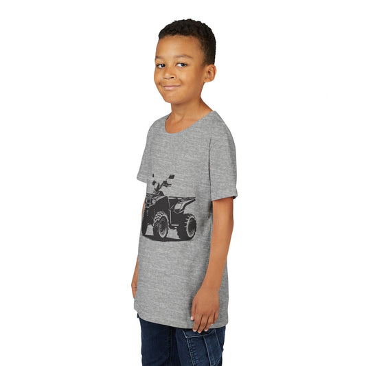 Off The Beaten Path Quad Youth Unisex Short Sleeve Crewneck Tee