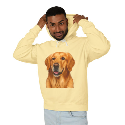 Golden Head Unisex Lightweight Hoodie