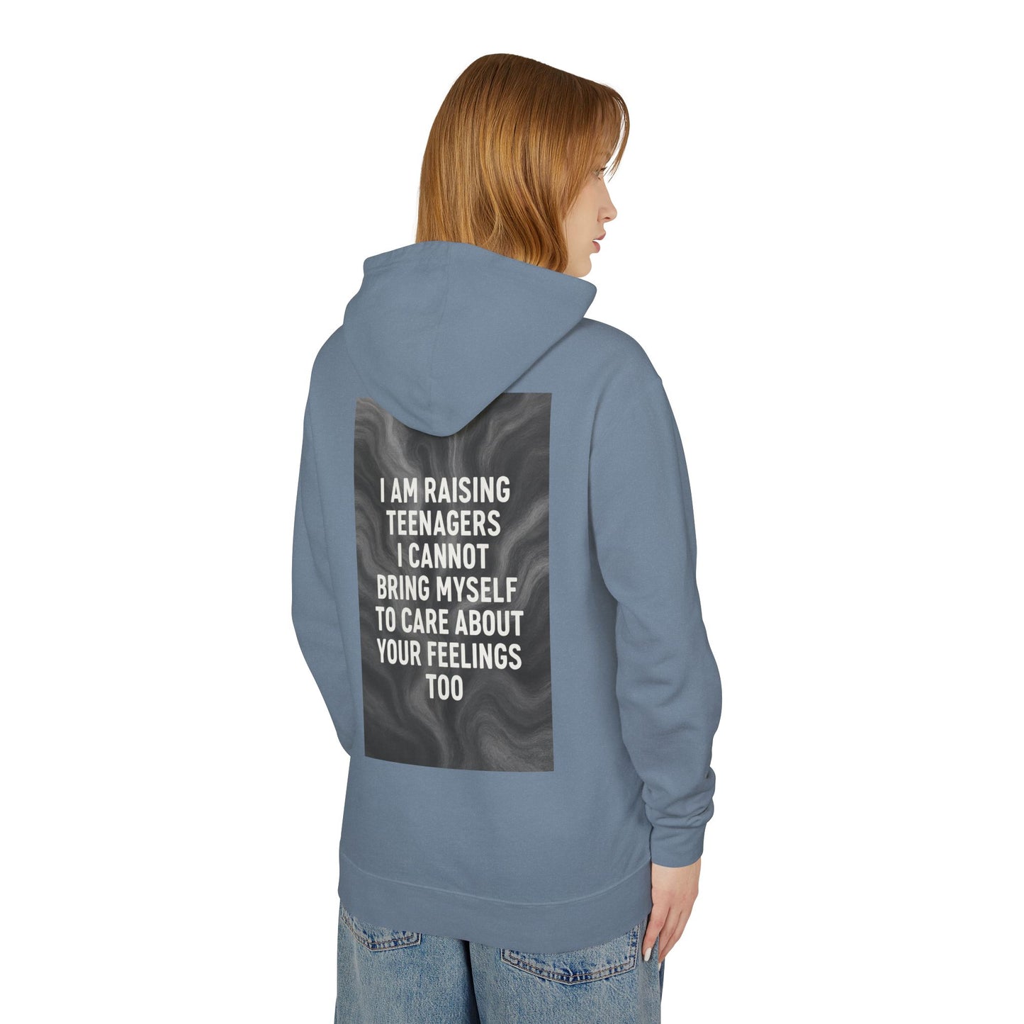 Raising Teenagers Unisex Lightweight Hoodie