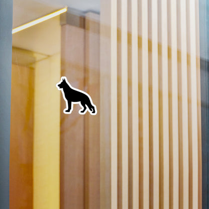 German Shepherd Silhouette Vinyl Decal