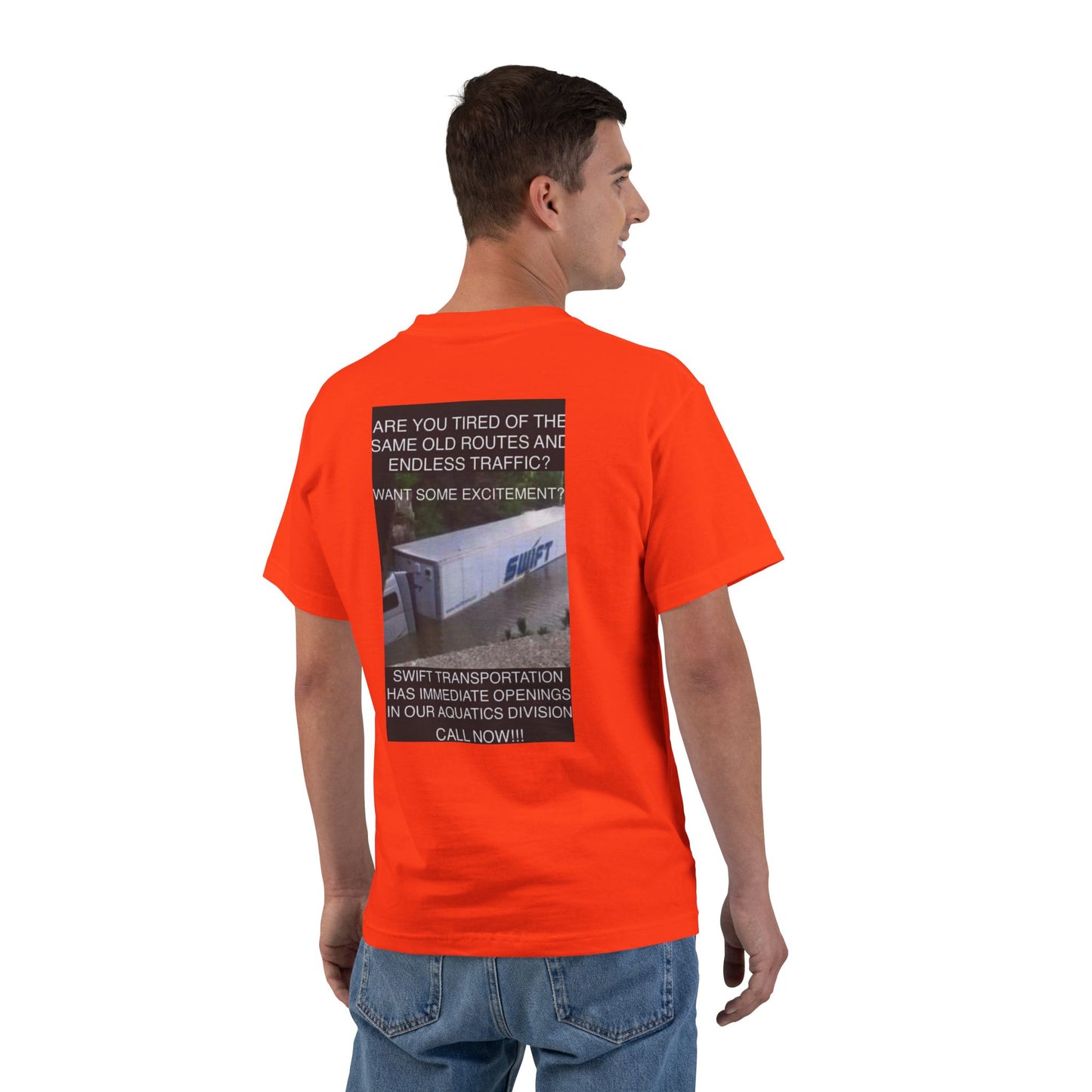 Swift Aquatics Men's Short-Sleeve Crewneck Tee