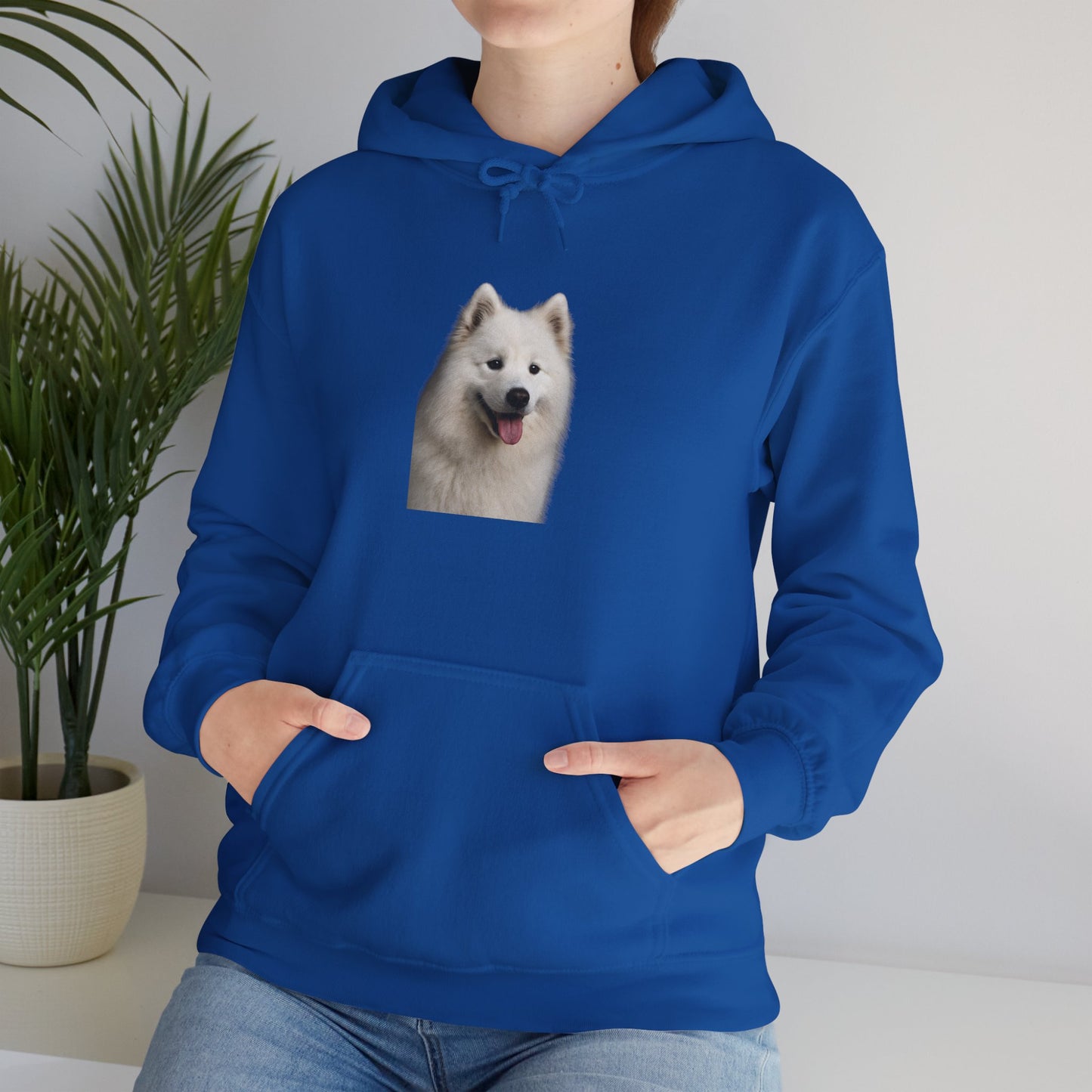 Samoyed Head Unisex Hoodie