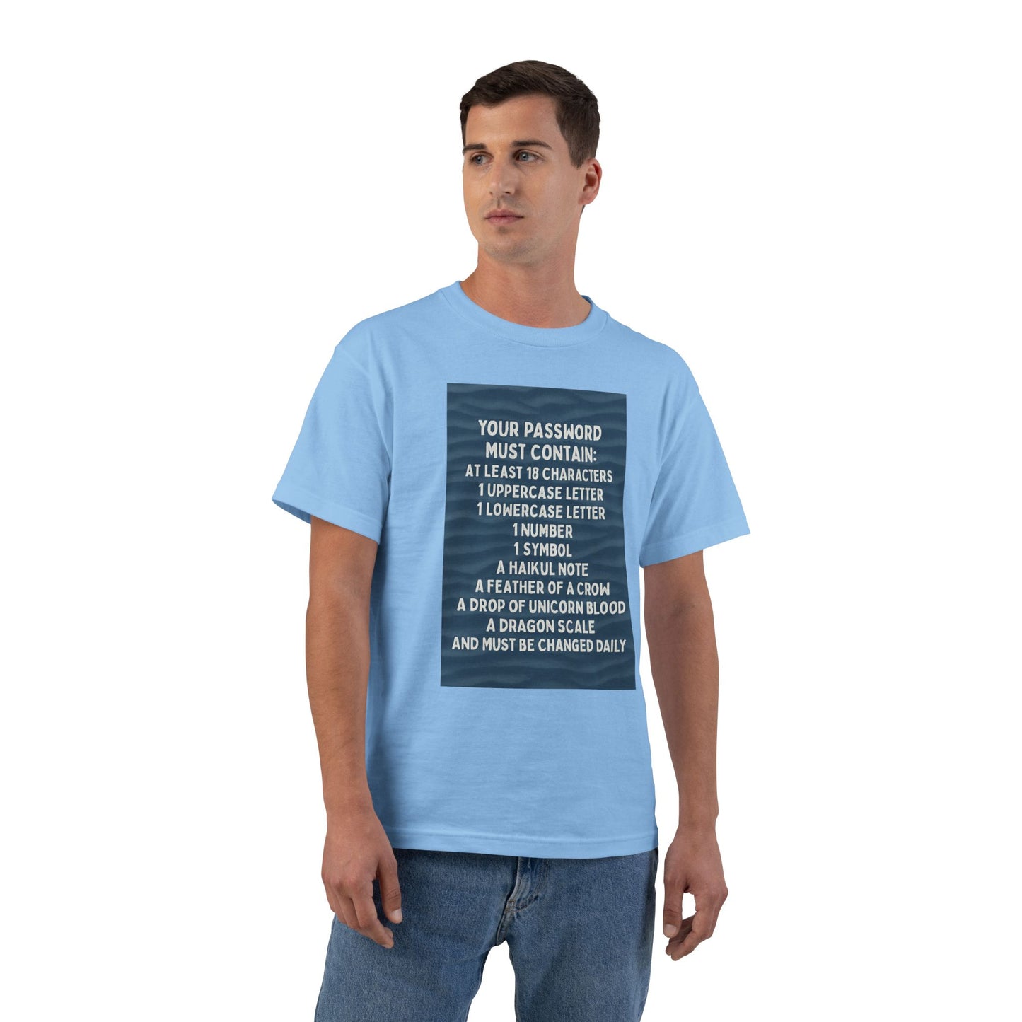 Password Men's Short-Sleeve Crewneck Tee