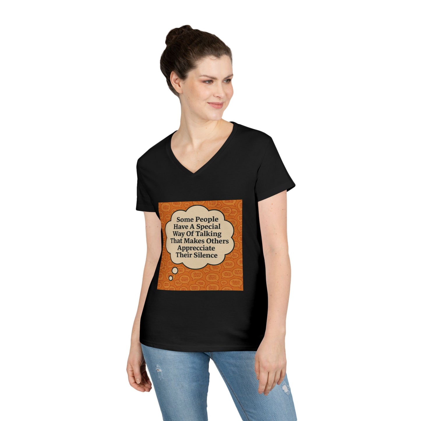 Special Way Of Talking Women's V-Neck T-Shirt