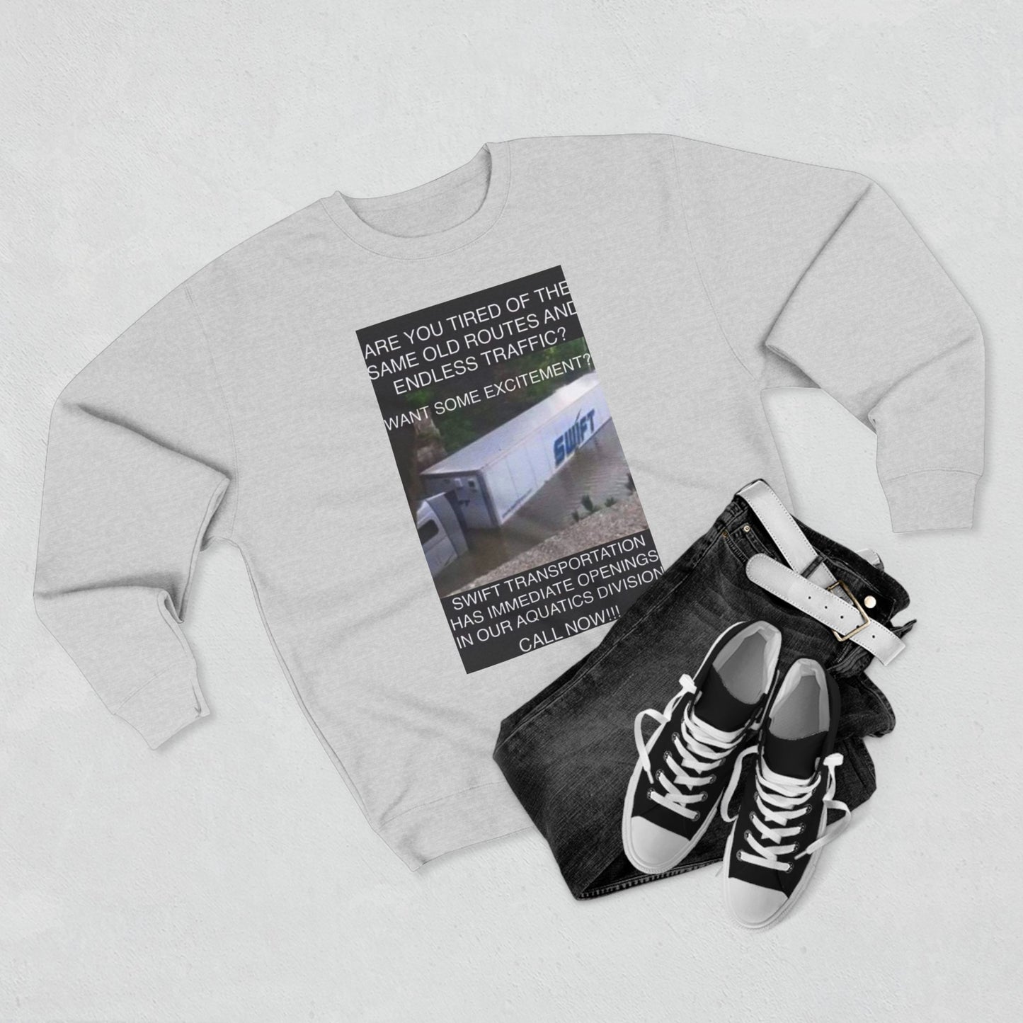 Swift Aquatics Unisex Crewneck Sweatshirt