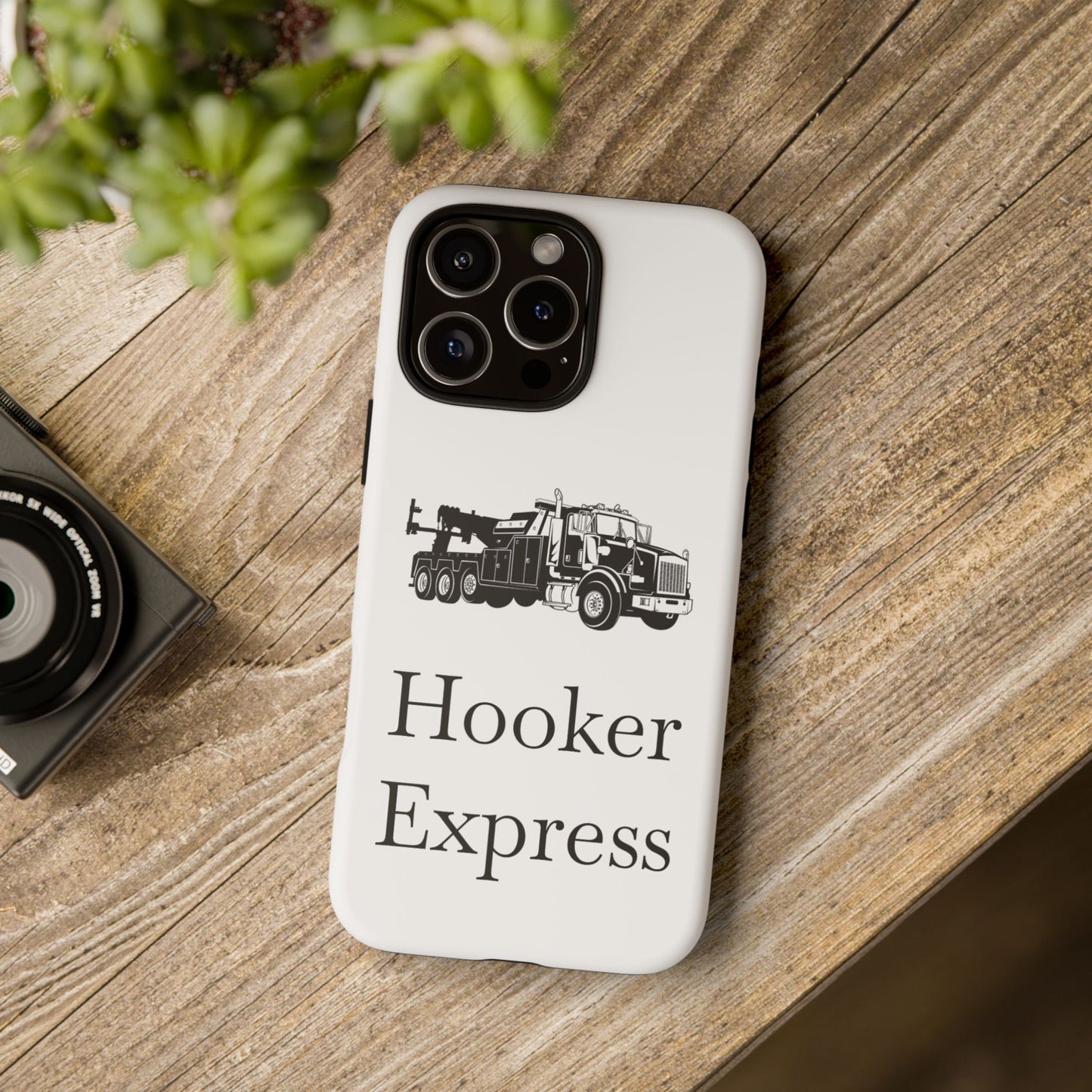 H**ker Express Heavy Tow Truck iPhone Case