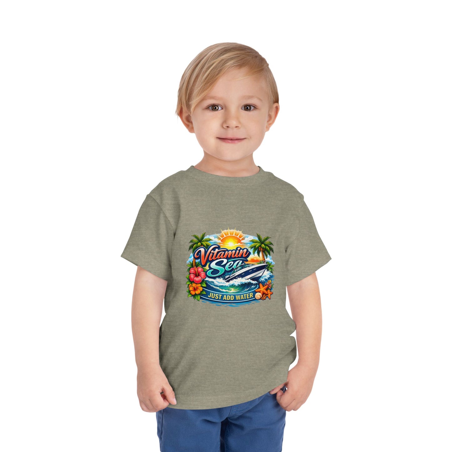 Vitamin Sea Toddler Unisex Short Sleeve Crewneck Tee