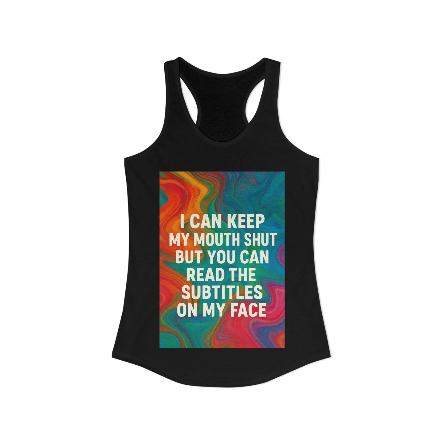 Subtitles Women's Racerback Tank