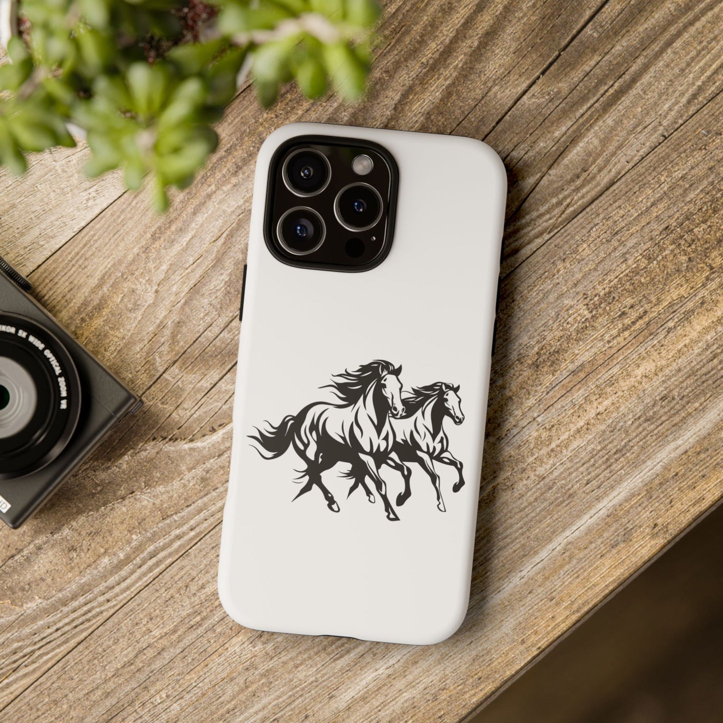 Horsin' Around iPhone Case