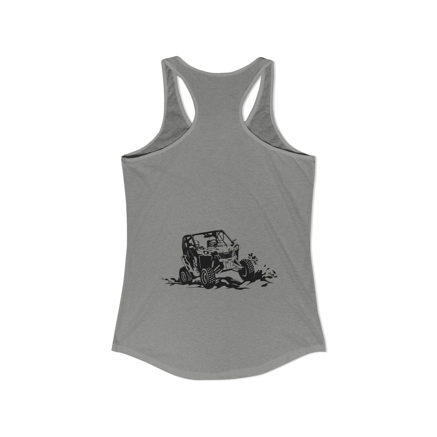 Slingin' Mud Side By Side Women's Racerback Tank