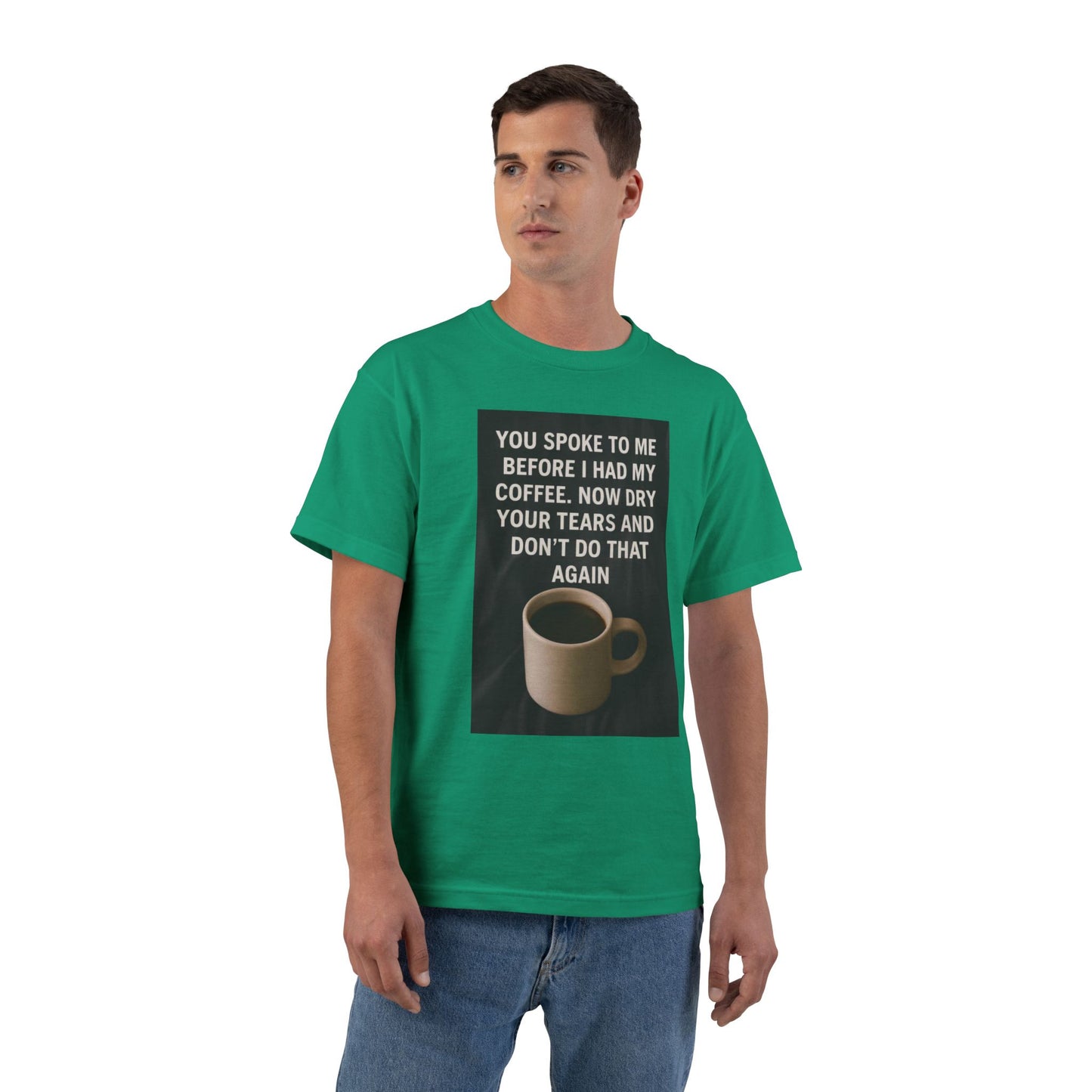 Dry Your Tears Men's Short-Sleeve Crewneck Tee