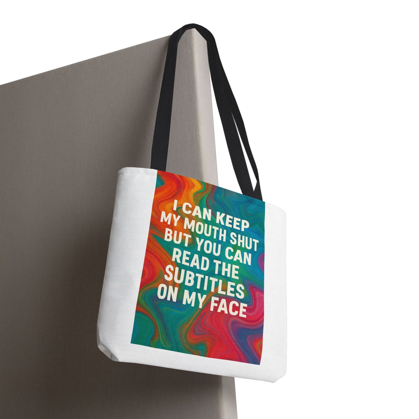 Subtitles Tote Bag