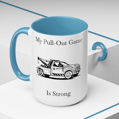 Pull Out Wheel Lift Tow Truck 2-Tone Coffee Mug