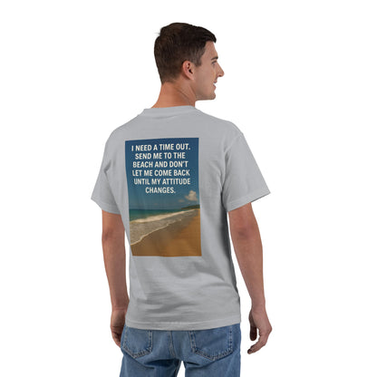 Time Out Men's Short-Sleeve Crewneck Tee