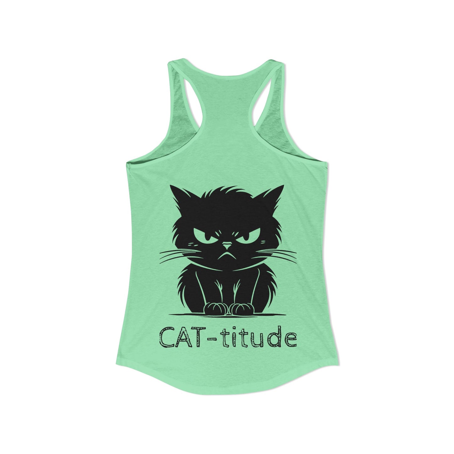 CAT-titude Women's Racerback Tank