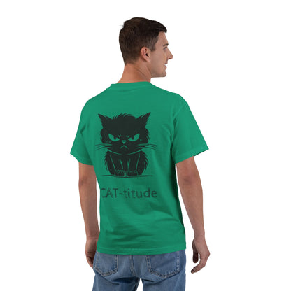 CAT-titude Men's Short-Sleeve Crewneck Tee