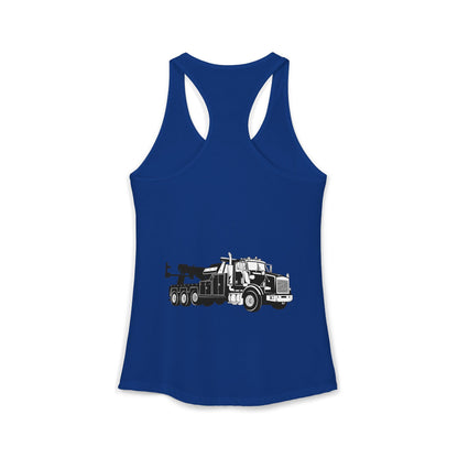 Heavy Tow Truck Women's Racerback Tank