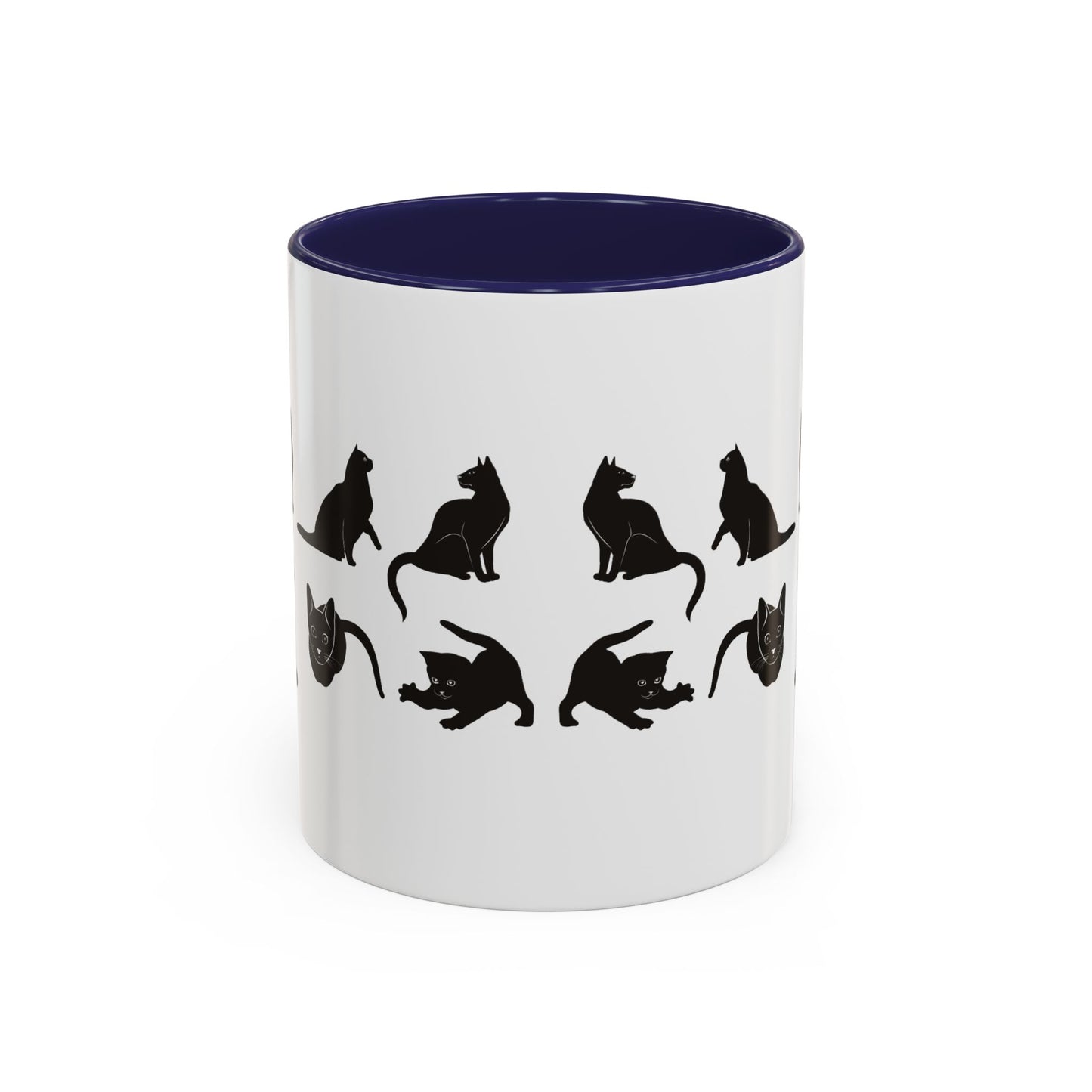 Cats 2-Tone Coffee Mug