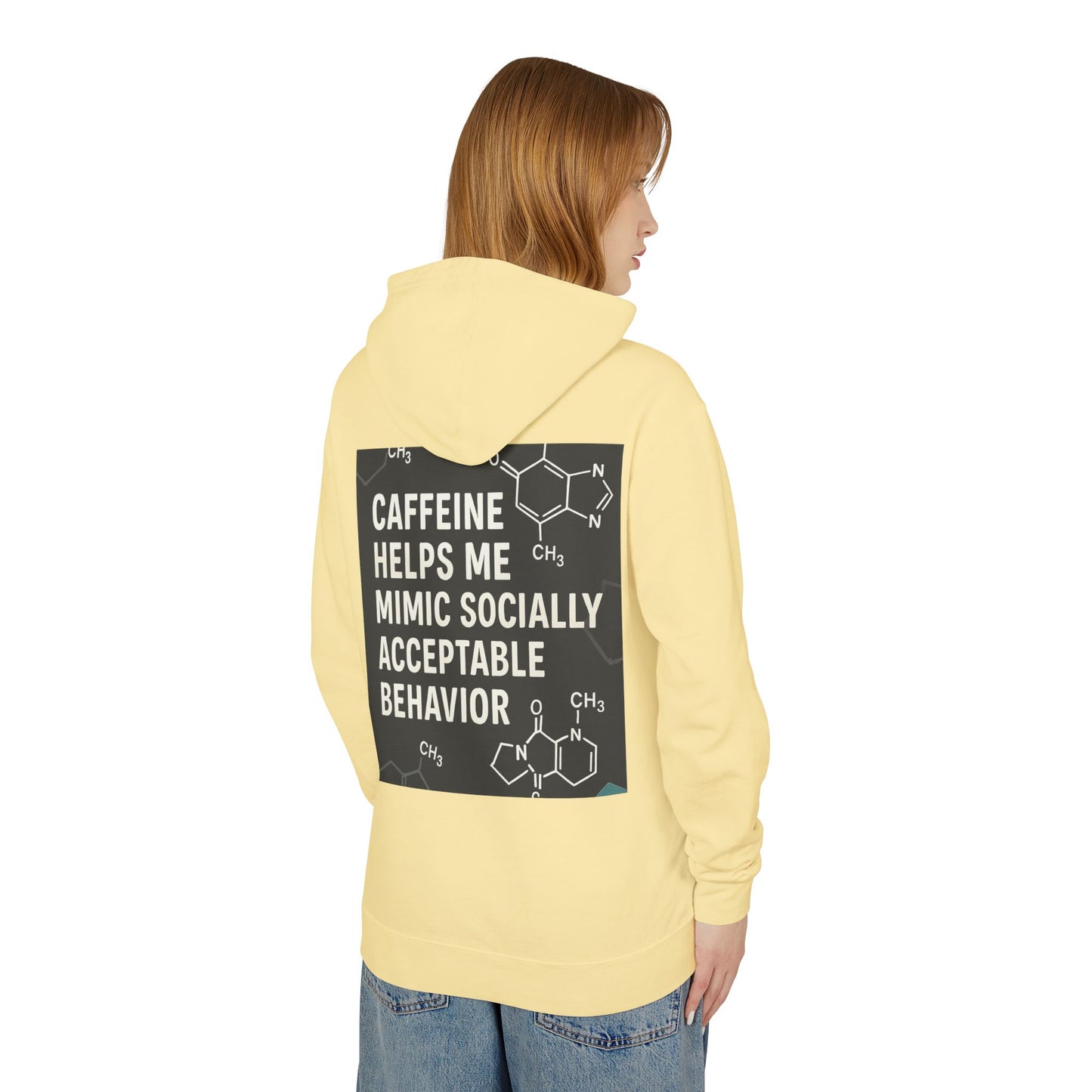 Socially Acceptable Unisex Lightweight Hoodie