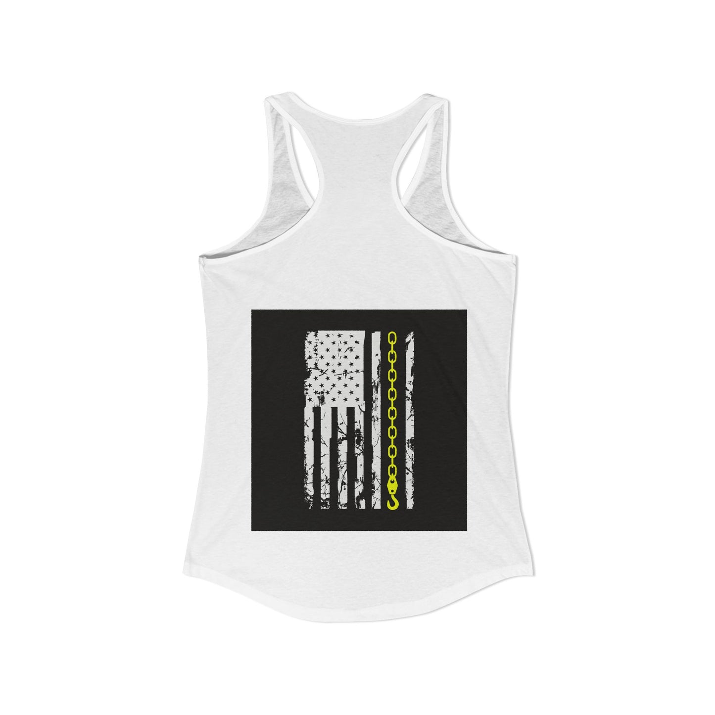 Thin Yellow Line Women's Racerback Tank