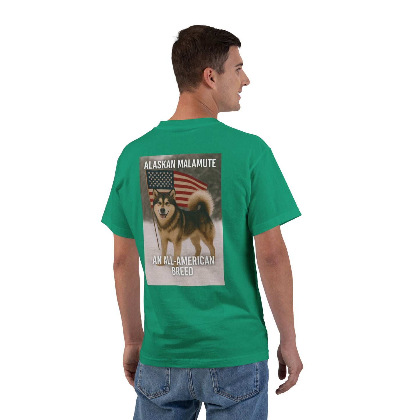 All-American Breed Men's Short-Sleeve Crewneck Tee