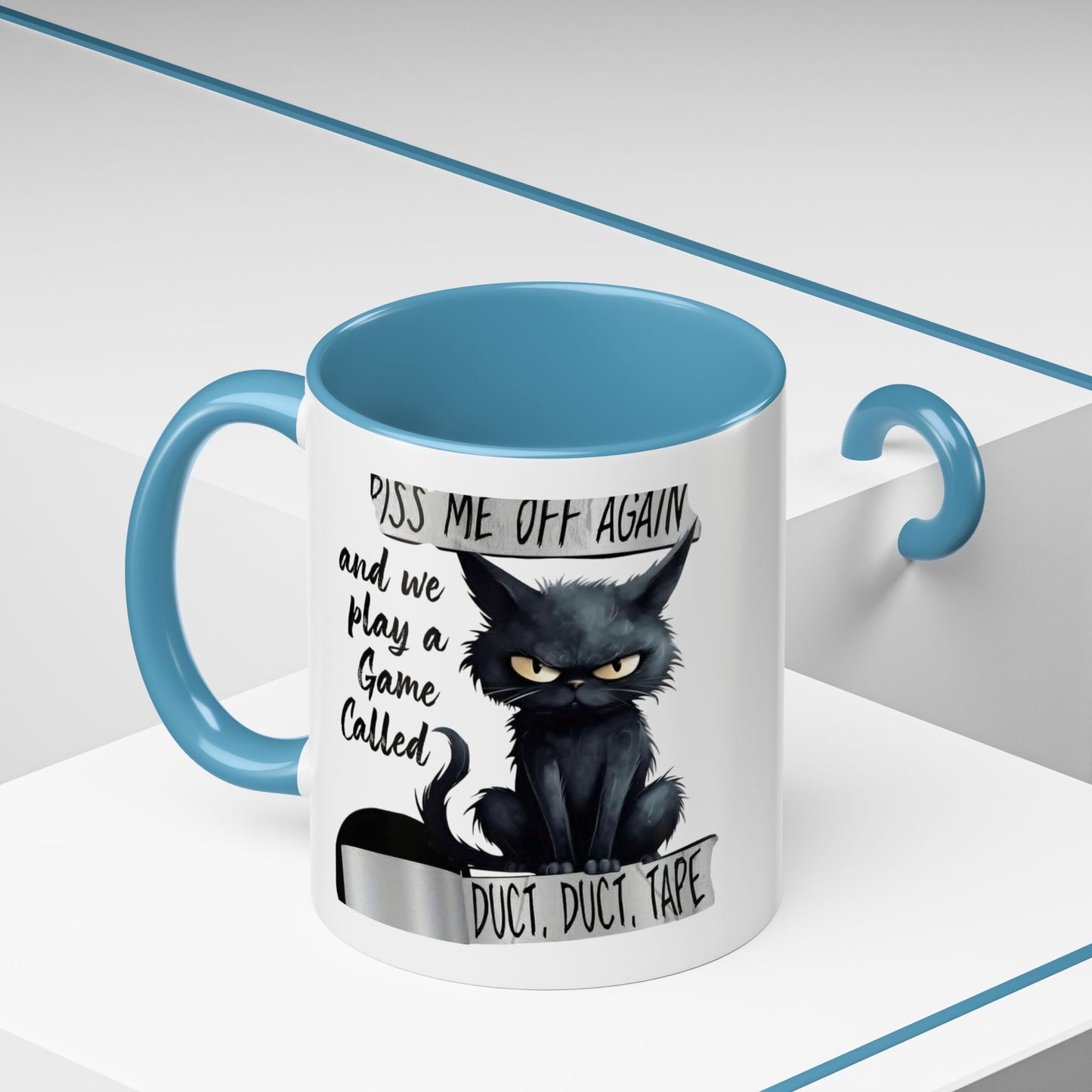 Duct, Duct, Tape 2-Tone Coffee Mug