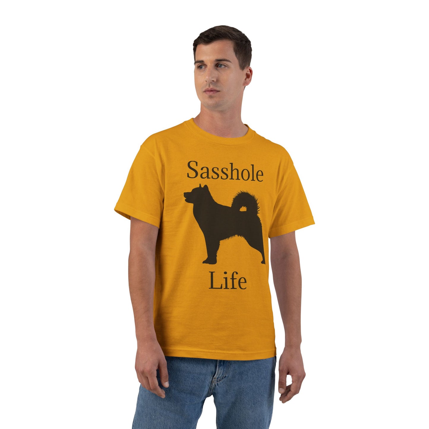 Sasshole Life Men's Short-Sleeve Crewneck Tee