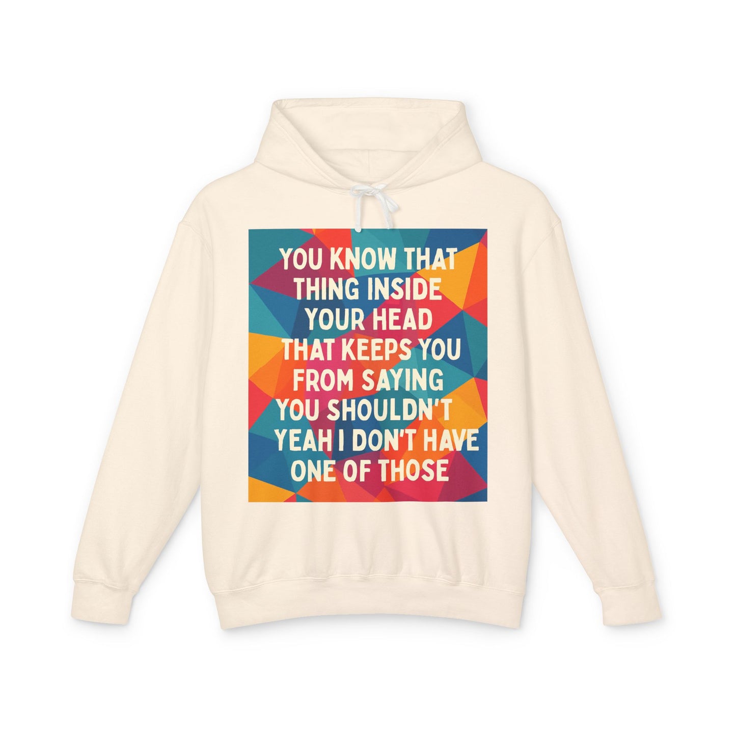 No Filter Unisex Lightweight Hoodie