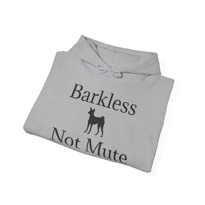 Barkless Not Mute Unisex Hoodie
