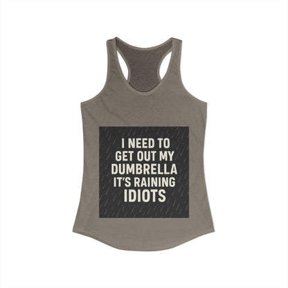 Dumbrella Women's Racerback Tank