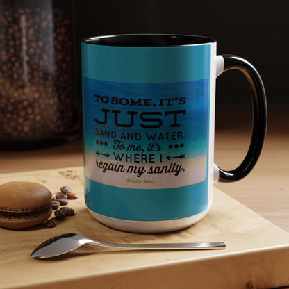 Dr. Beach 2-Tone Coffee Mug