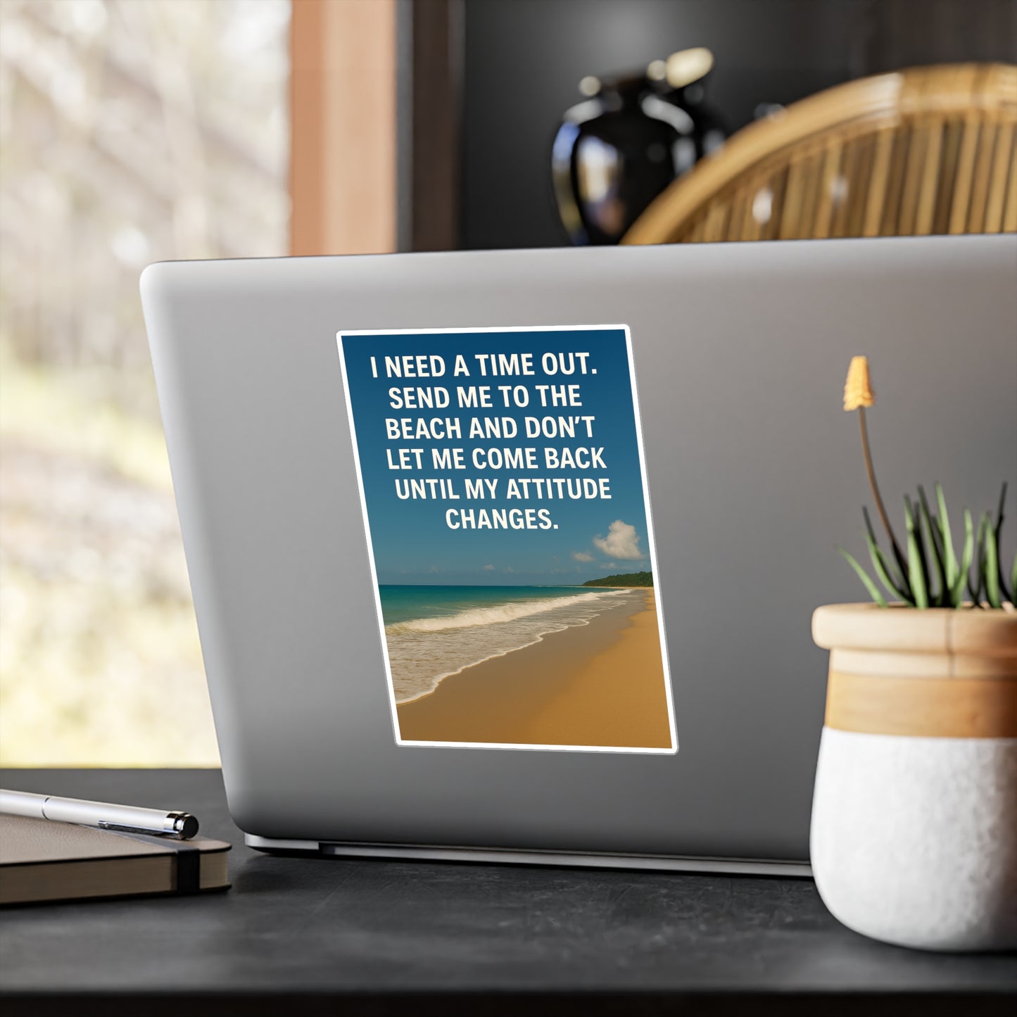 Time Out Vinyl Decal