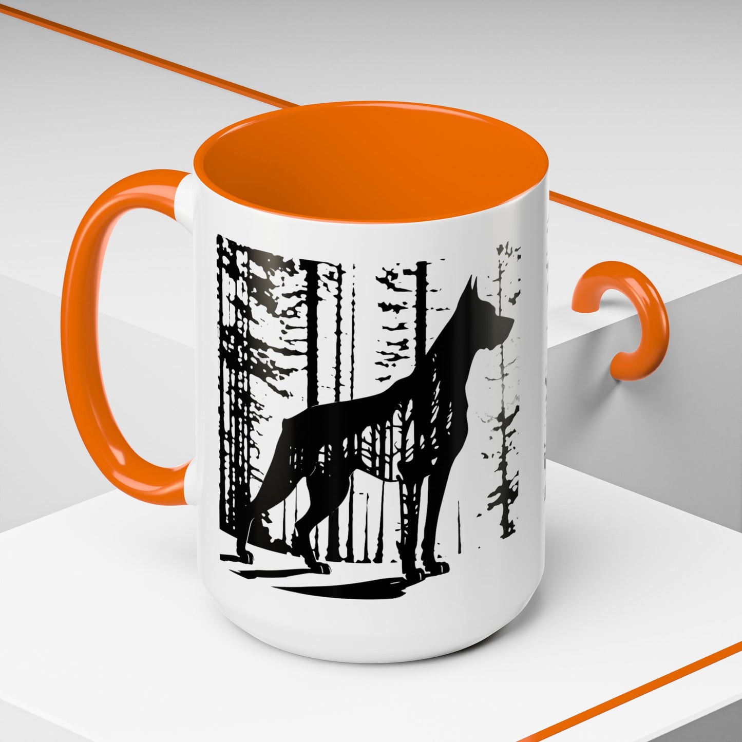 Watchful Eyes 2-Tone Coffee Mug