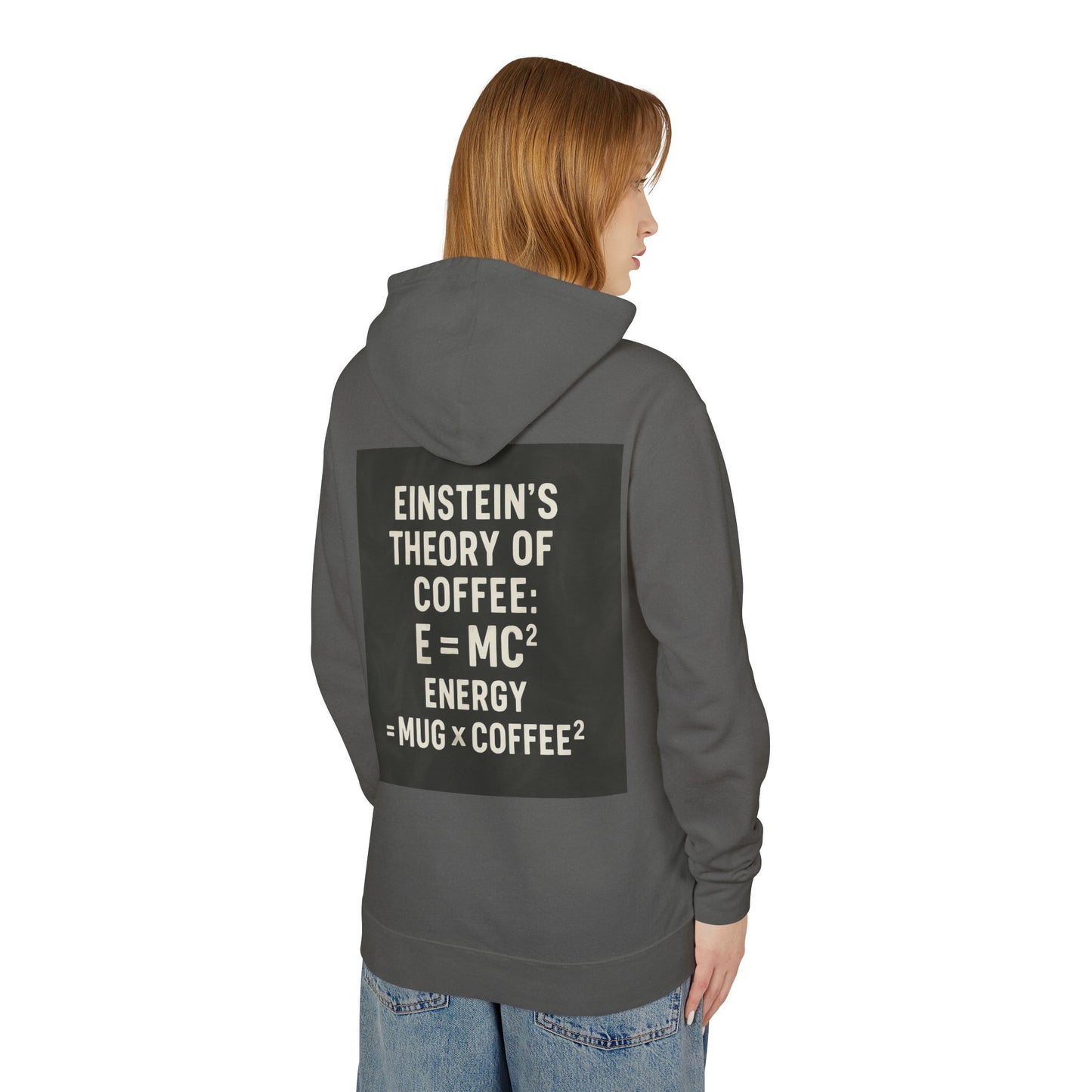 Einstein's Theory Of Coffee Unisex Lightweight Hoodie