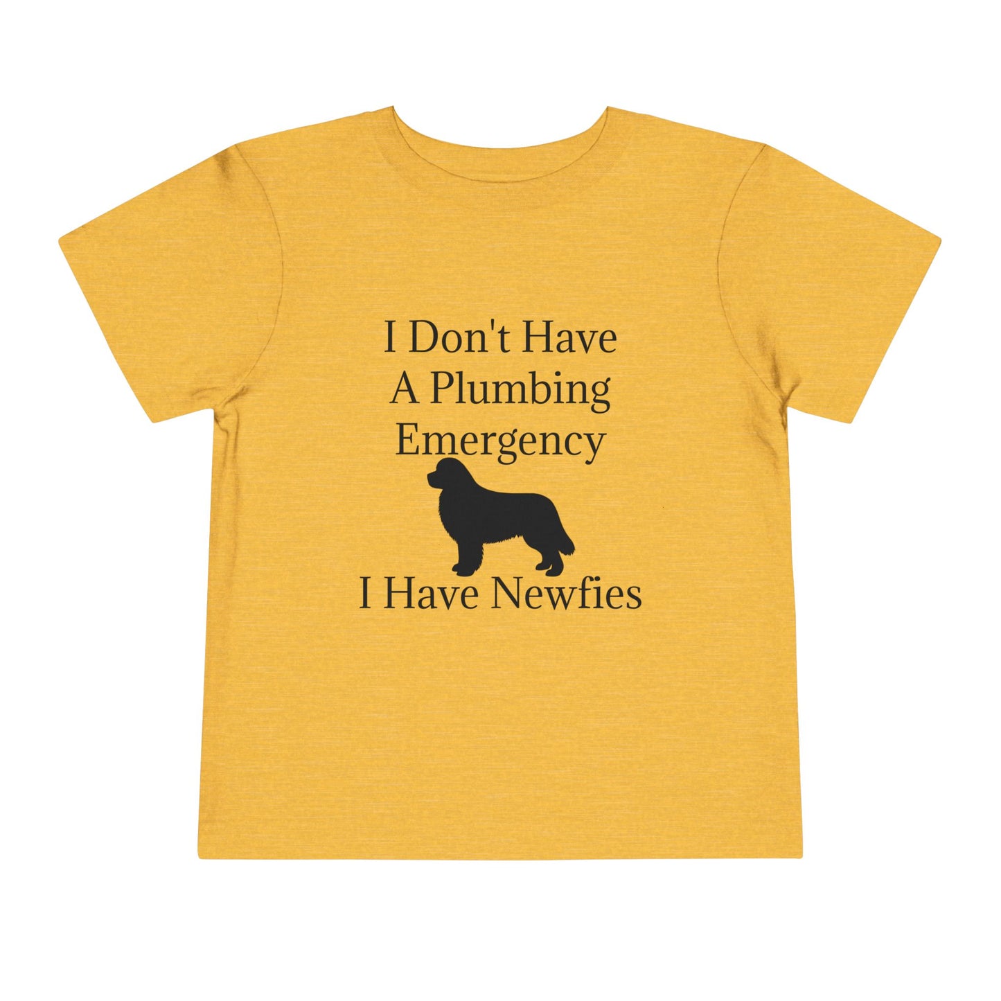 Plumbing Emergency Toddler Unisex Short Sleeve Crewneck Tee