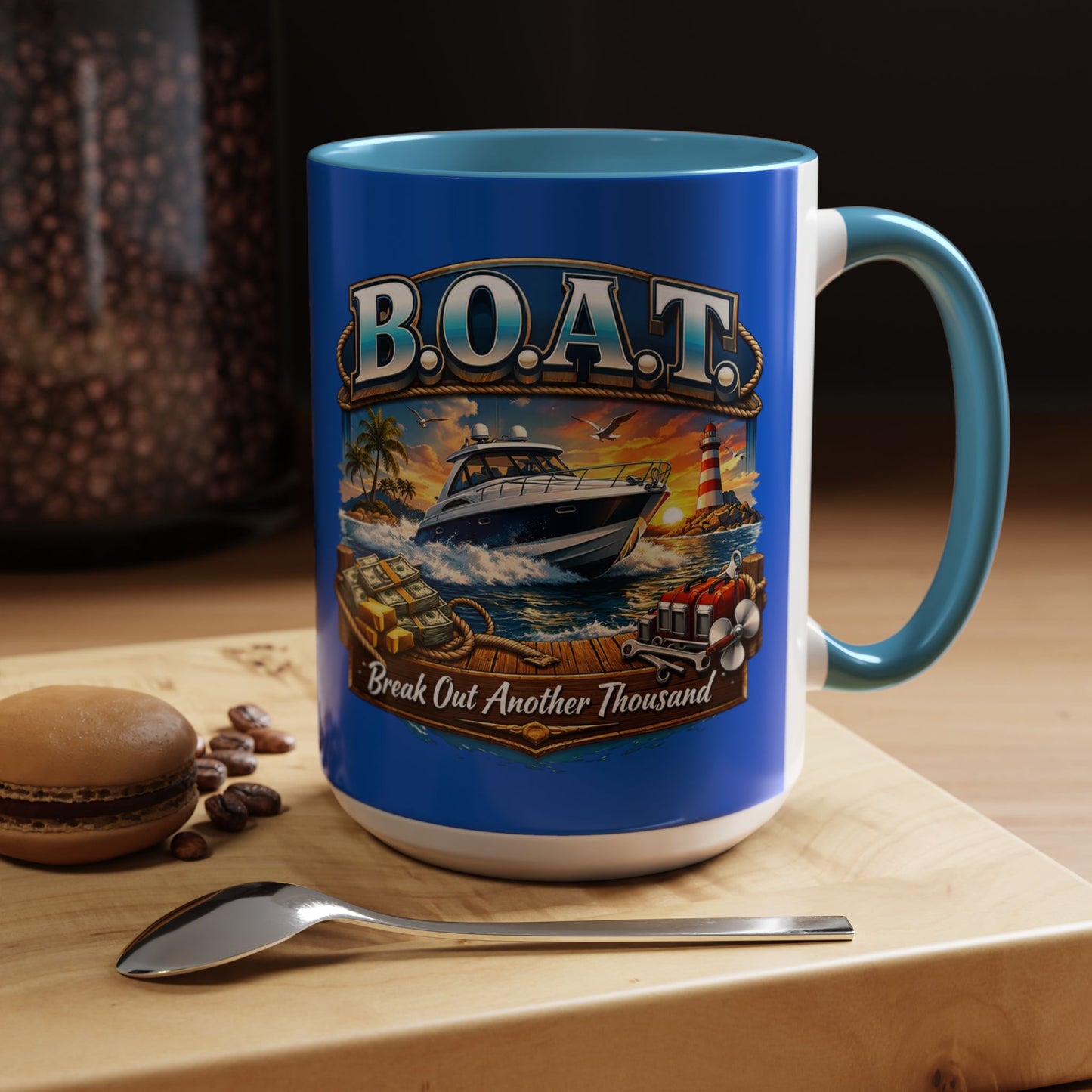 B.O.A.T. 2-Tone Coffee Mug