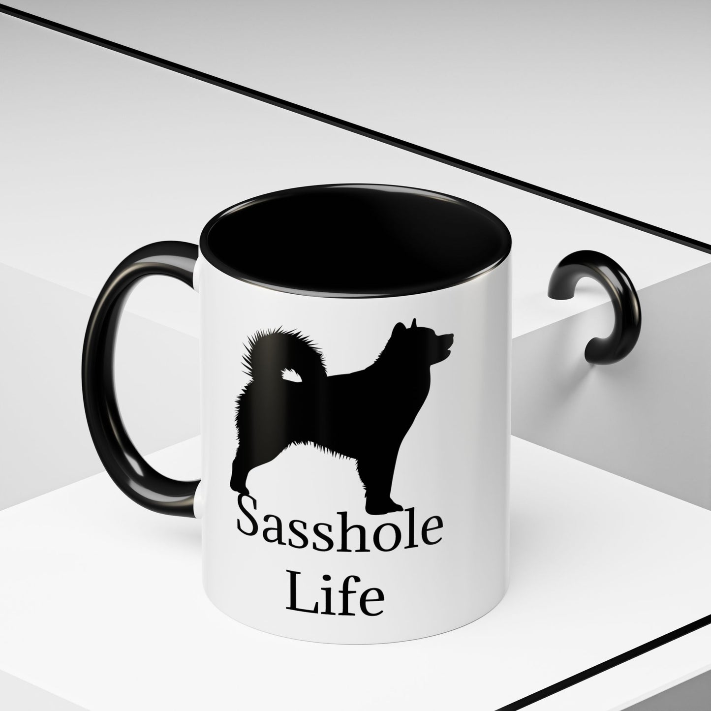Sasshole Life 2-Tone Coffee Mug
