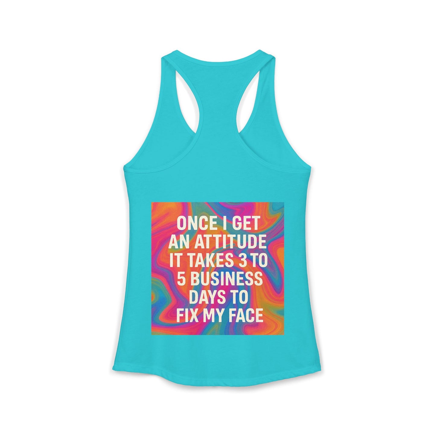 Fix My Face Women's Racerback Tank