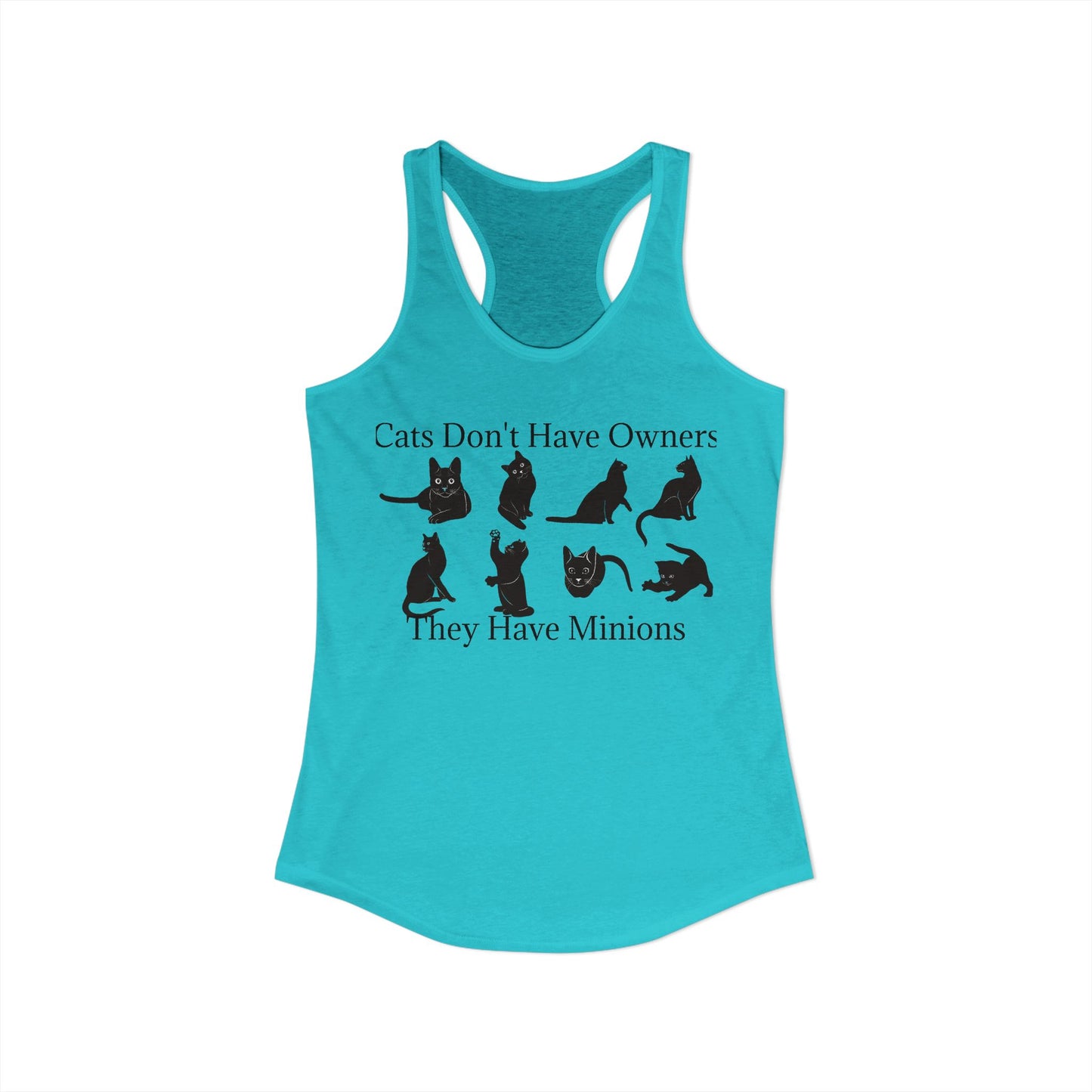 Cat Minions Women's Racerback Tank