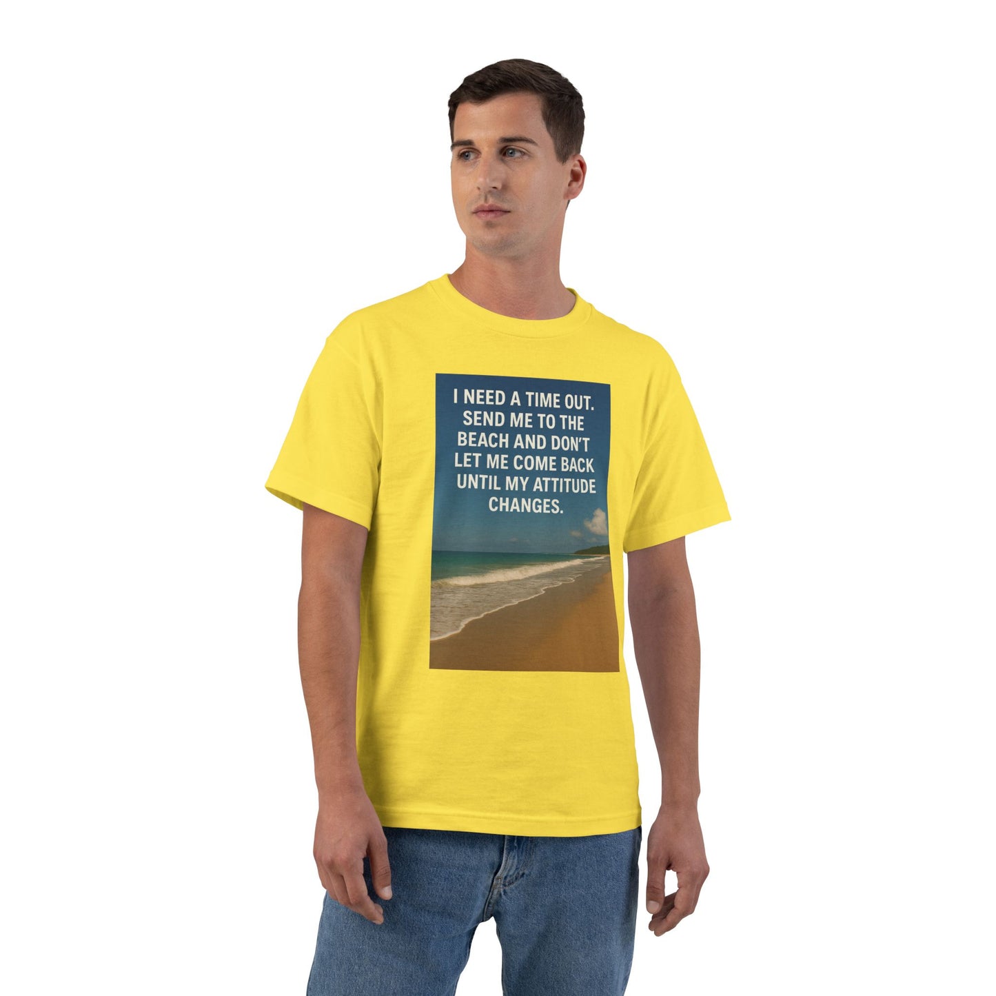 Time Out Men's Short-Sleeve Crewneck Tee